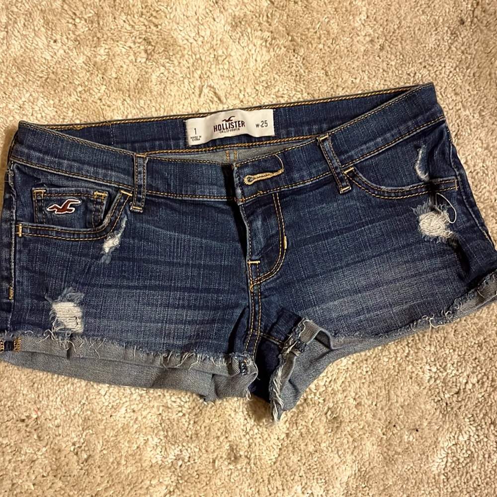 Short shorts dark denim HOLLISTER
